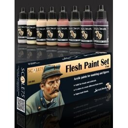 Flesh Paint set