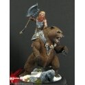 Northfjorder - Warg hunter on rearing bear