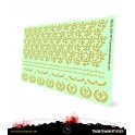Gold Ornament Decals 03